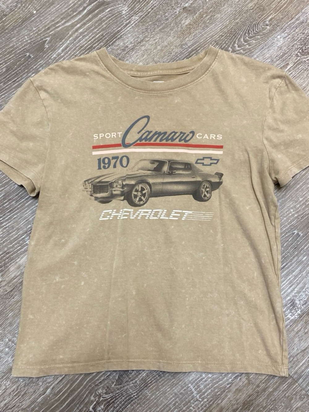 Camaro 1970 Graphic Tee - Tan